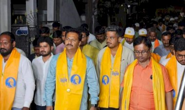 अभिजीत पाटील युवा संघर्ष यात्रेत नागपूर येथे झाले सहभागी