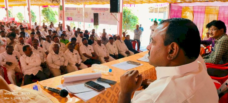 मतदारसंघातील दुष्काळजन्य परिस्थितीच्या पार्श्वभूमीवर चारा व पाणी नियोजनामध्ये आवश्यक उपाययोजना करा - आ.आवताडे