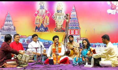गंधार देशपांडे यांच्या अभिजात शास्त्रीय संगीताची पंढरपूरकर रसिक श्रोत्यांना पडली भुरळ