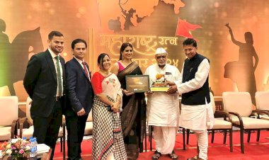 गहिनीनाथ महाराज औसेकर महाराष्ट्र रत्न पुरस्काराने सन्मानित