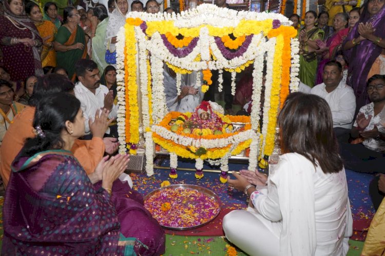 श्री विठ्ठल रुक्मिणी मंदिरात श्रीकृष्णजन्माष्टमी उत्साहात साजरी,